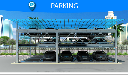 Parking shed