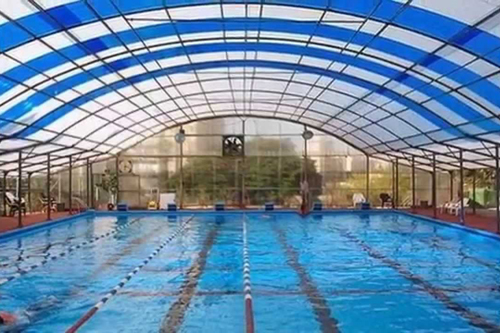 Swimming pool Court Roof