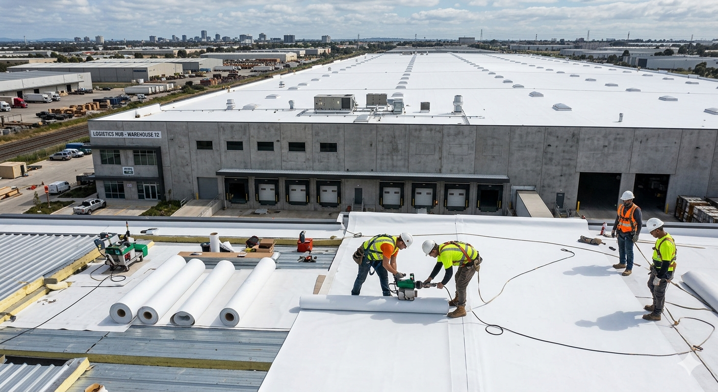 Industrial Roofing Project
